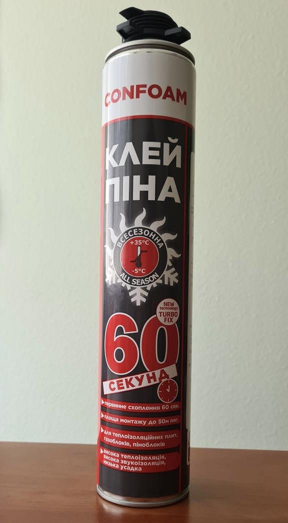 Клей піна CONFOAM 60 секунд