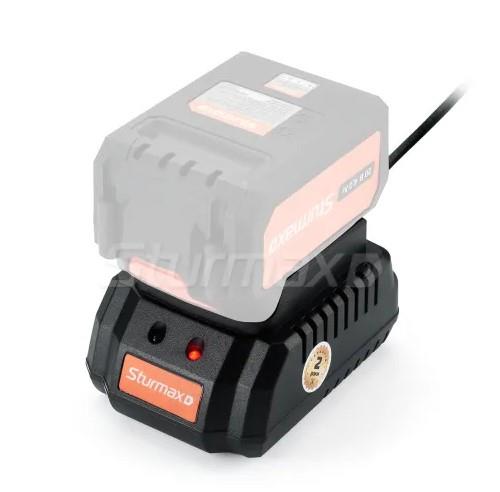 Зарядний пристрій 2А до батарей з лінійки інструментів 20В серія Cordless Range Sturmax CRM2002C